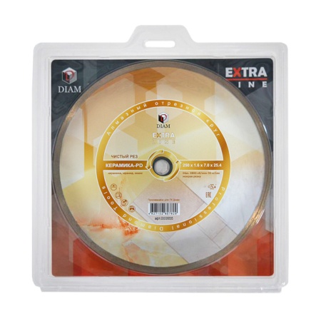 ���� �������� 250x1.6x7x25.4 1A1R PD (��������) ������ Diam (000655)