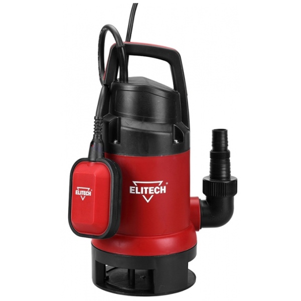 Насос Elitech НПФ 1000 погружной для грязной воды Насос Elitech НПФ 1000 погружной для грязной воды