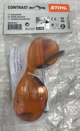 Очки защитные STIHL CONTRAST (оранжевые стекла), 0000 884 0324 Очки защитные STIHL CONTRAST (оранжевые стекла)
