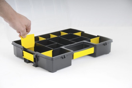 Органайзер STANLEY 37,5х29,2х6,7см Sort Master Junior, 1-97-483 Органайзер STANLEY 37,5х29,2х6,7см Sort Master Junior