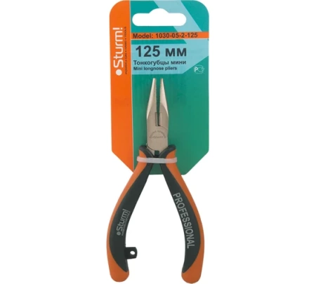Тонкогубцы STURM 1030-05-2-125, 1030-05-2-125 Тонкогубцы STURM 1030-05-2-125
