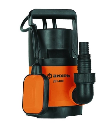 Дренажный насос ВИХРЬ ДН-400, 68/2/1 Дренажный насос ВИХРЬ ДН-400