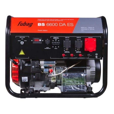 Генератор бензиновый Fubag BS 6600 DA ES (646282), 646282 Генератор бензиновый Fubag BS 6600 DA ES (646282)