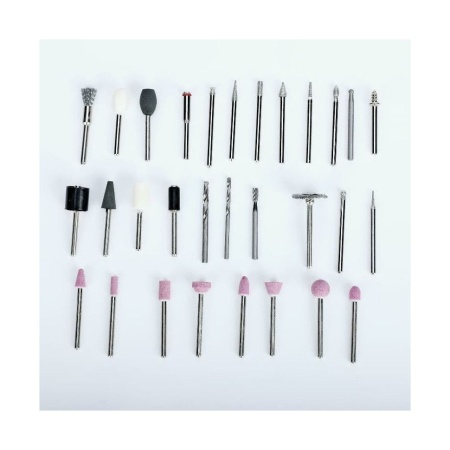 Набор насадок для гравера GREENWORKS 216 предметов в кейсе (3503507), 3503507 Набор насадок для гравера GREENWORKS 216 предметов в кейсе (3503507)