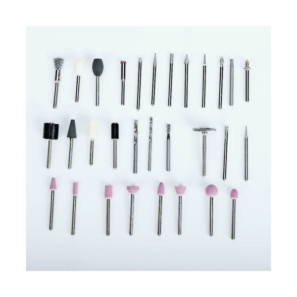 Набор насадок для гравера GREENWORKS 216 предметов в кейсе (3503507), 3503507 Набор насадок для гравера GREENWORKS 216 предметов в кейсе (3503507)