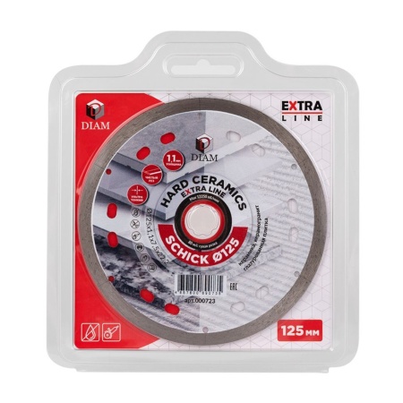   125x1,1x7,5x22,2 1A1R Hard Ceramics SHICK Extra Line () DIAM (000723)