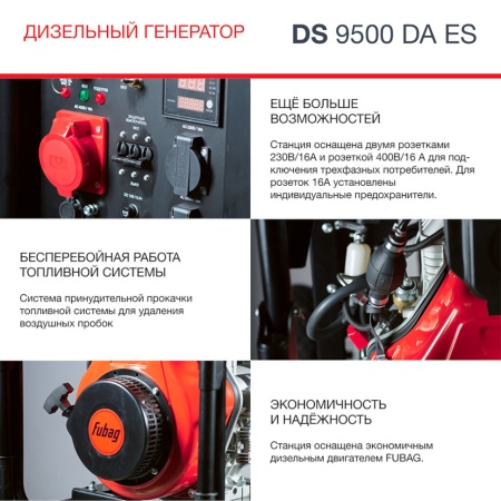 ��������� ��������� Fubag DS 9500 DA ES (646239)
