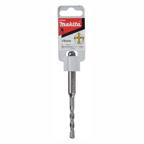 ��� 6x110�� SDS+ Makita 4Cutter (B-62496)