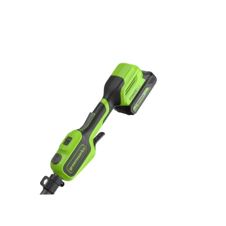 Триммер аккумуляторный GREENWORKS GD24LT331 (24V, бесщеточный, 33см, без АКБ и ЗУ) 2113407, 2113407 Триммер аккумуляторный GREENWORKS GD24LT331 (24V, бесщеточный, 33см, без АКБ и ЗУ) 2113407