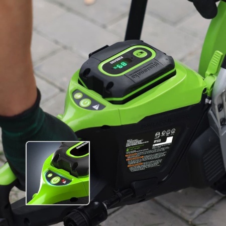 Бетонорез аккумуляторный GREENWORKS 82PC14 (82V, 4,3кВт, 350мм, без АКБ И ЗУ) 1501307, 1501307 Бетонорез аккумуляторный GREENWORKS 82PC14 (82V, 4,3кВт, 350мм, без АКБ И ЗУ) 1501307