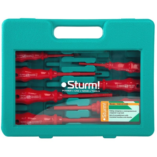 Набор отверток 8 шт STURM 1040-02-SSE Набор отверток 8 шт STURM 1040-02-SSE