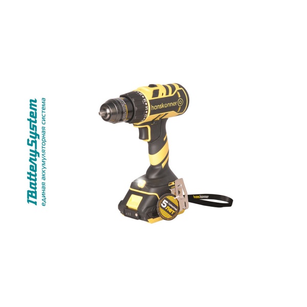  HANSKONNER HCD1865 (1BatterySystem18V, ,  2*2  )