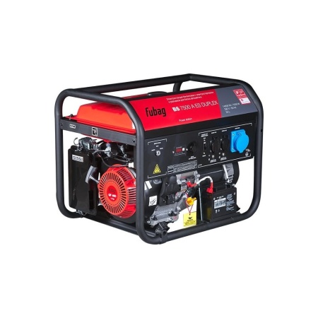 Генератор бензиновый FUBAG BS 7500 A ES Duplex (641087), 641087 Генератор бензиновый FUBAG BS 7500 A ES Duplex (641087)
