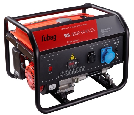 Бензогенератор FUBAG BS 3500 Duplex 838755, 838755 Бензогенератор FUBAG BS 3500 Duplex 838755