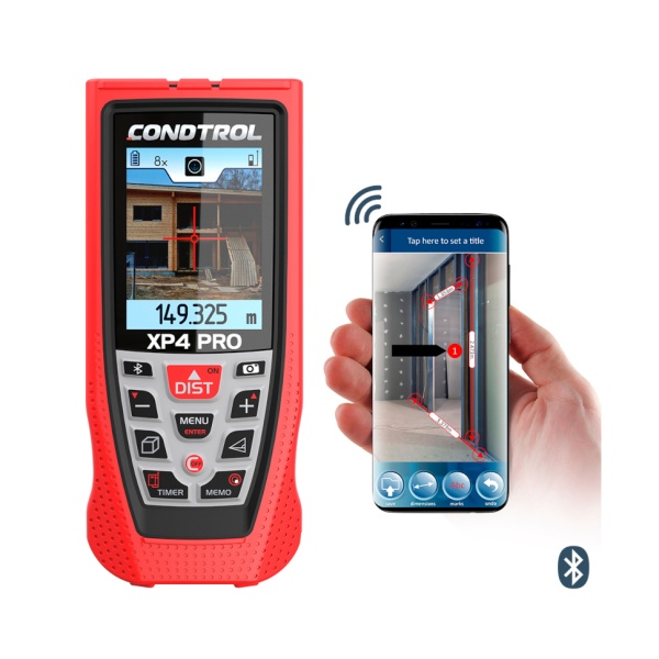 Дальномер лазерный CONDTROL XP4 PRO (150м) (1-4-086), 1-4-086 Дальномер лазерный CONDTROL XP4 PRO (150м) (1-4-086)