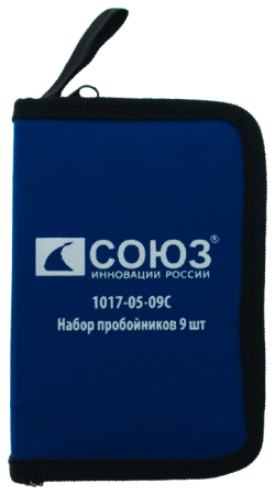 Набор пробойников СОЮЗ 3,2-12,7мм (9шт) 1017-05-09С, 1017-05-09С Набор пробойников СОЮЗ 3,2-12,7мм (9шт) 1017-05-09С