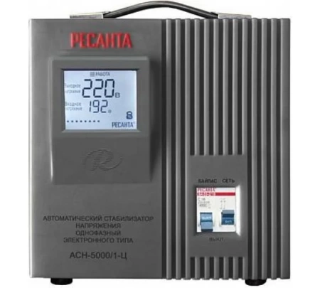 Стабилизатор Ресанта АСН-8000/1-Ц, 63/6/7 Стабилизатор Ресанта АСН-8000/1-Ц