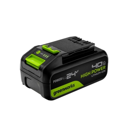 Аккумулятор GREENWORKS 24В, 4А/ч High Power G24HP4 (2958907), 2958907 Аккумулятор GREENWORKS 24В, 4А/ч High Power G24HP4 (2958907)