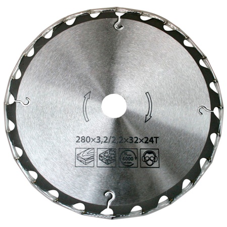 Диск пильный БЕЛМАШ 280х32х24Тх3,2/2,2мм, RD052A Диск пильный БЕЛМАШ 280х32х24Тх3,2/2,2мм