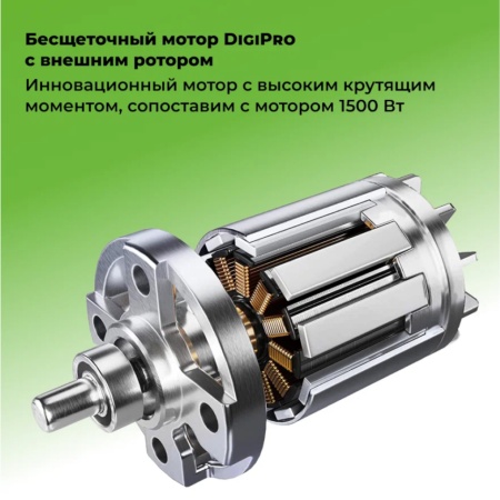 ������� �������������� Greenworks GD40BCBK4 (40V, 40 ��, �����������, � ��� 4�� � ��) 2105707UB