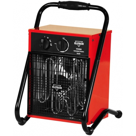 Тепловая пушка электрическая Elitech ТП 3ЕМ, ТП 3ЕМ Тепловая пушка электрическая Elitech ТП 3ЕМ