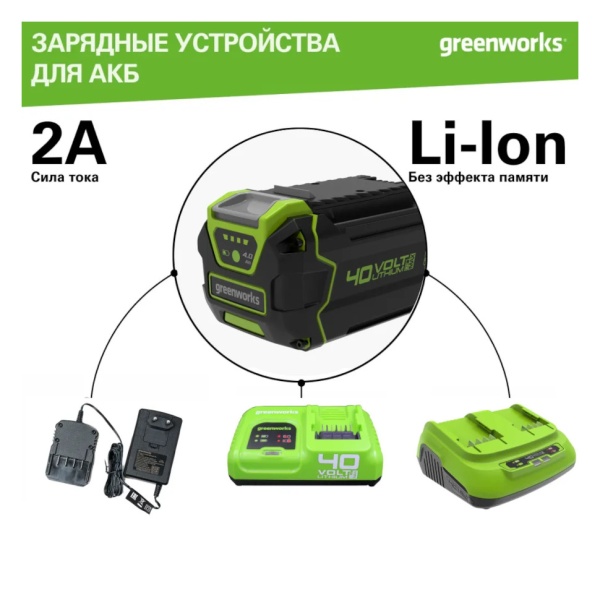 GREENWORKS 40, 4/ G40B4 (2927007)