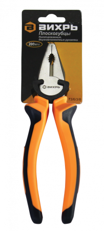Плоскогубцы ВИХРЬ 200мм, 73/6/3/8 Плоскогубцы ВИХРЬ 200мм