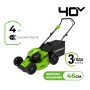 ������������� �������������� Greenworks GD40LM46HP (40V, 46��, ����., ��� 4�� � ��) 2514407UB