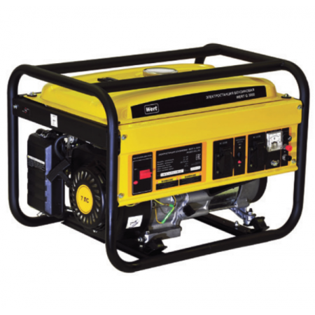Генератор бензиновый WERT G 3000, G3000 (W1603.001.00) Генератор бензиновый WERT G 3000