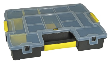 Органайзер STANLEY 37,5х29,2х6,7см Sort Master Junior, 1-97-483 Органайзер STANLEY 37,5х29,2х6,7см Sort Master Junior