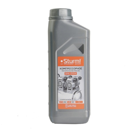 Масло для компрессора 1л. VG100 AIR COMPRESSOR LUBRICANT STURM (SMK-0101A), SMK-0101A Масло для компрессора 1л. VG100 AIR COMPRESSOR LUBRICANT STURM (SMK-0101A)