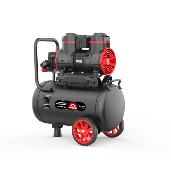 Компрессор SUNREKA GFC290/24DS 216113 (1500Вт, 290л/мин, 24л, 8бар, безмасляный), 216113 Компрессор SUNREKA GFC290/24DS 216113 (1500Вт, 290л/мин, 24л, 8бар, безмасляный)