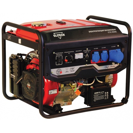 Бензогенератор Elitech СГБ 9500Е, СГБ 9500Е Бензогенератор Elitech СГБ 9500Е