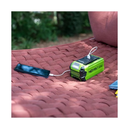 Аккумулятор GREENWORKS 40В, 2 А/ч G40USB2 (2939407), 2939407 Аккумулятор GREENWORKS 40В, 2 А/ч G40USB2 (2939407)