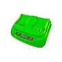 Зарядное устройство GREENWORKS G40UC8 (40В, 8А, быстрое, слайдер, 2-х постовое) 2938807, 2938807 Зарядное устройство GREENWORKS G40UC8 (40В, 8А, быстрое, слайдер, 2-х постовое) 2938807