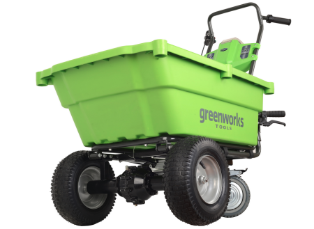 Тачка садовая GREENWORKS G40GC (1хАКБ 4 А/ч и ЗУ) 7400007UB, 7400007UB Тачка садовая GREENWORKS G40GC (1хАКБ 4 А/ч и ЗУ) 7400007UB