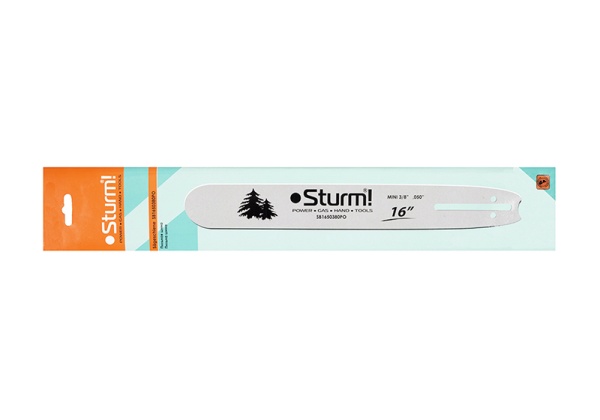Шина 16" STURM SB1650380PO (1,3мм-3/8", 57зв), SB1650380PO Шина 16" STURM SB1650380PO (1,3мм-3/8", 57зв)