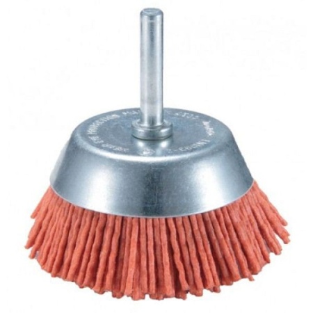 Щетка-насадка для дрели Makita D75х6мм, нейлон, тип "чашка", D-45521 Щетка-насадка для дрели Makita D75х6мм, нейлон, тип "чашка"