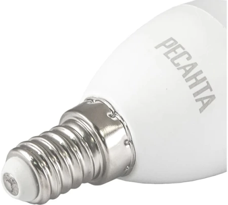 Лампа светодиодная РЕСАНТА LL-R-C37-7W-230-4K-E14, 76/1/7 Лампа светодиодная РЕСАНТА LL-R-C37-7W-230-4K-E14