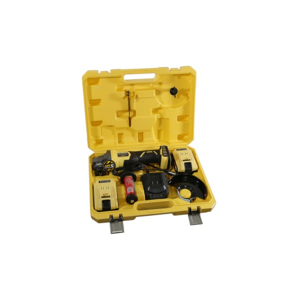 УШМ аккумуляторная HANSKONNER HAG18125BL (UniBattery, 2xАКБ 4Ач  и ЗУ), HAG18125BL УШМ аккумуляторная HANSKONNER HAG18125BL (UniBattery, 2xАКБ 4Ач  и ЗУ)