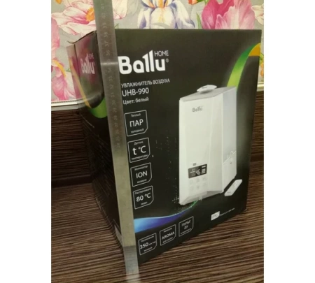 Увлажнитель воздуха ультразвуковой Ballu UHB-990 белый/white (40м2), UHB-990 белый/white Увлажнитель воздуха ультразвуковой Ballu UHB-990 белый/white (40м2)