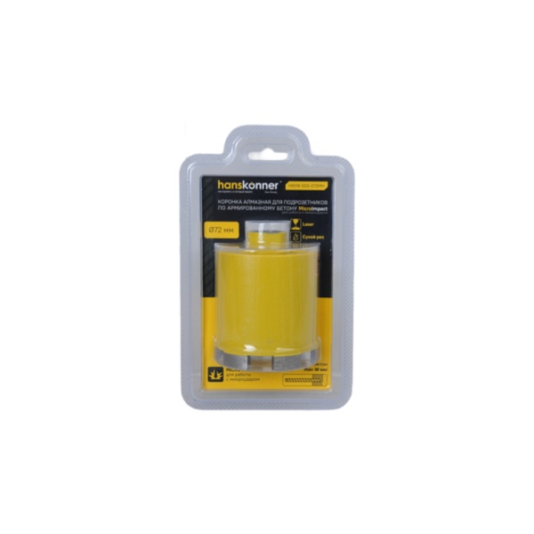 ������� �������� �� ������������� ������ 72x80 �� Hanskonner (H9018-SDS-D72MH) (Micro Hit, 6 ����.)