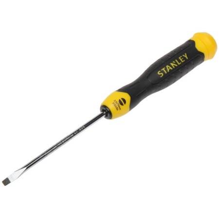 Отвертка шлицевая STANLEY 2,5х75мм Cushion Grip, 0-64-923 Отвертка шлицевая STANLEY 2,5х75мм Cushion Grip