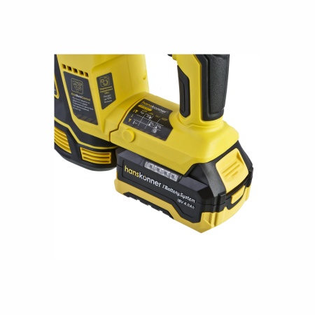 ���������� �������������� Hanskonner HRH1827BLC (1BatterySystem18V, ����., ���x4�/� � ��, ����)