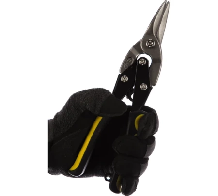 Ножницы по металлу ручные, усиленные, рычажные (прямой рез) 250 мм BERGER BG1233, BG1233 Ножницы по металлу ручные, усиленные, рычажные (прямой рез) 250 мм BERGER BG1233