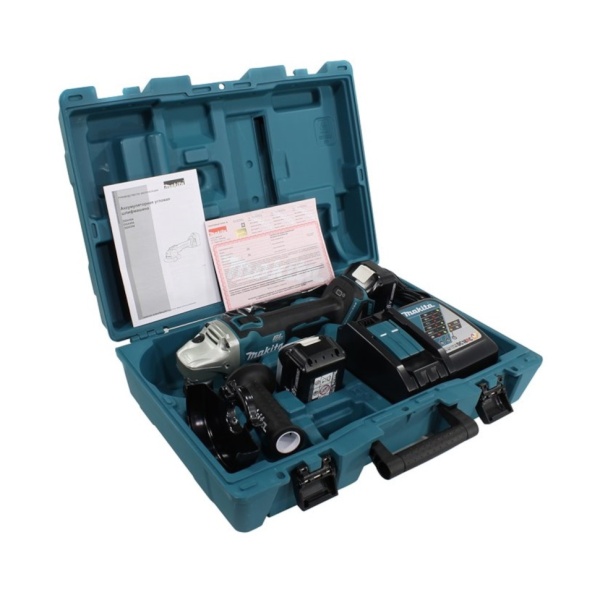 ��� �������������� Makita DGA506RME (LXT 18�, 125 ��, ����., 2���x4�/� � ��, ����)