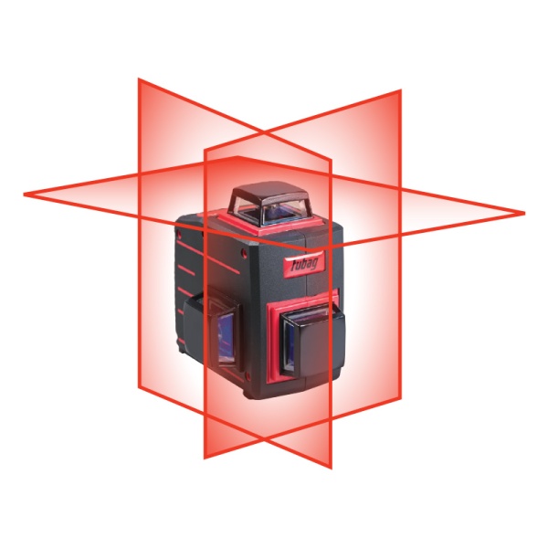 Уровень лазерный FUBAG Pyramid 30R V2х360H360, 31631 Уровень лазерный FUBAG Pyramid 30R V2х360H360