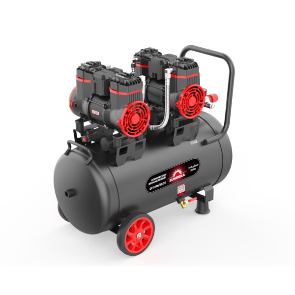 Компрессор SUNREKA GFC370/45DS 216115 (1800Вт, 370л/мин, 45л, 8бар, безмасляный), 216115 Компрессор SUNREKA GFC370/45DS 216115 (1800Вт, 370л/мин, 45л, 8бар, безмасляный)