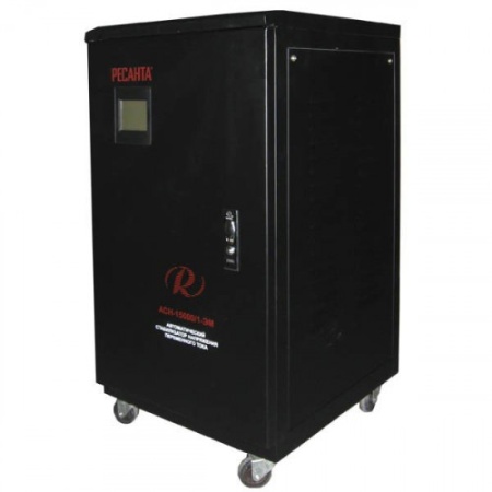 Стабилизатор напряжения РЕСАНТА АСН-15000/1-ЭМ, 63/3/1 Стабилизатор напряжения РЕСАНТА АСН-15000/1-ЭМ