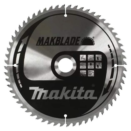 Диск пильный по дереву Makita 260х30х40T, B-29234 Диск пильный по дереву Makita 260х30х40T